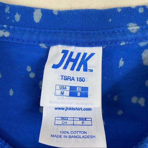 Custom Bleached Pompéi Italia Travel Tee Sz S - Picture 3 of 4